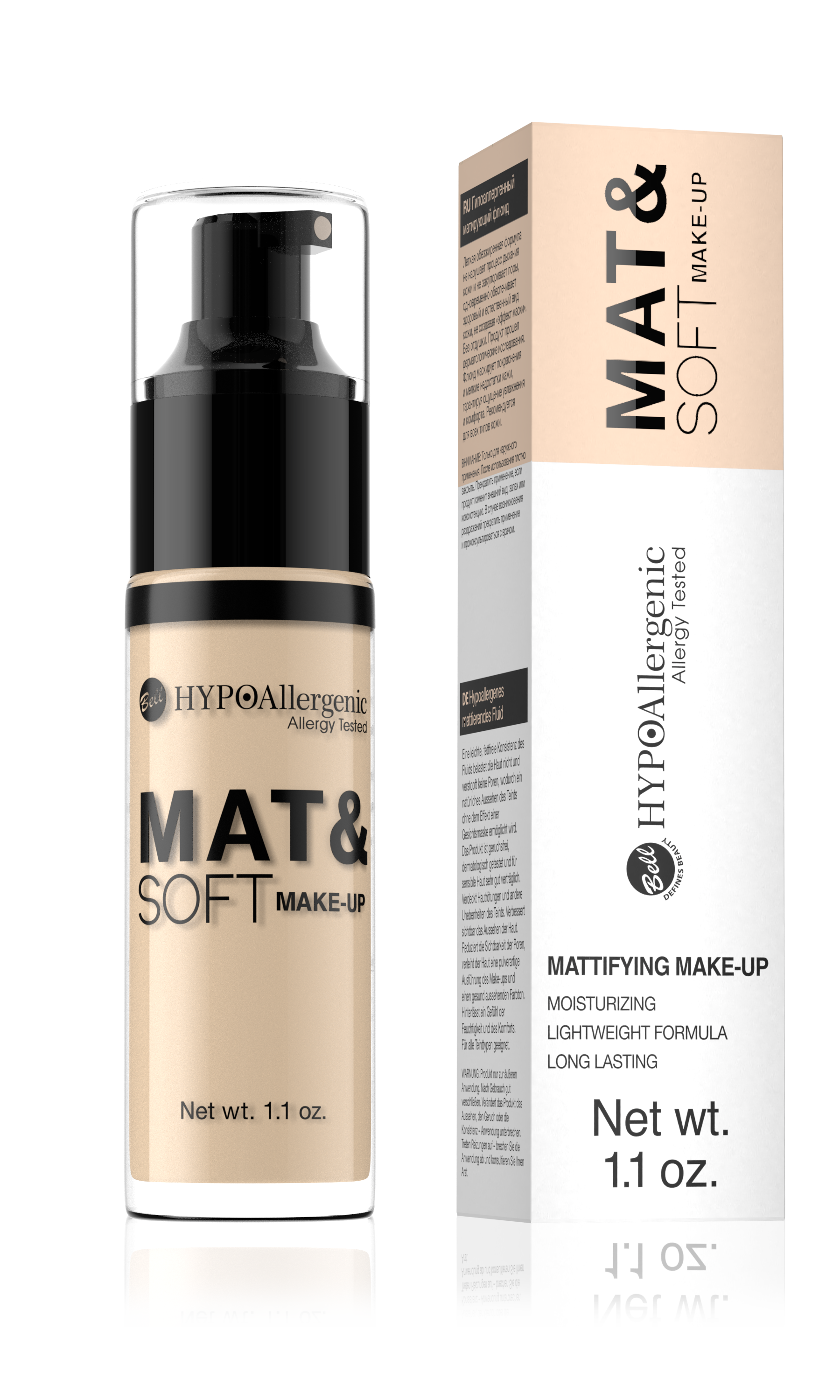 HYPOAllergenic Mat&Soft Make-up