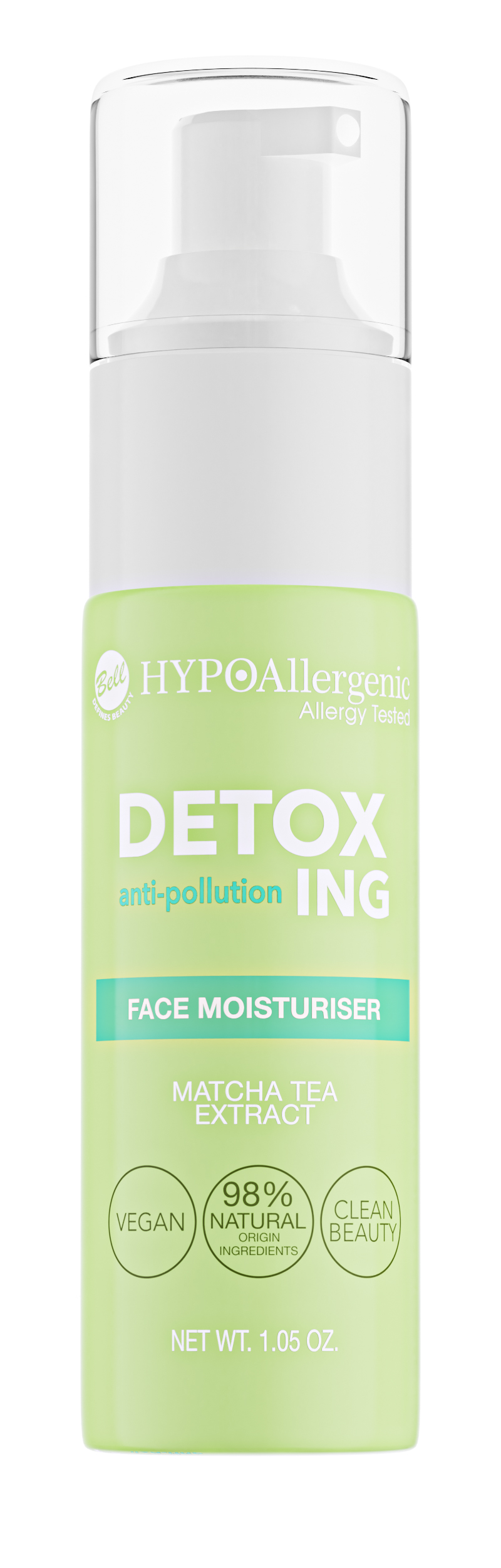 Hypoallergenic Detoxing Face Moisturizer Gel