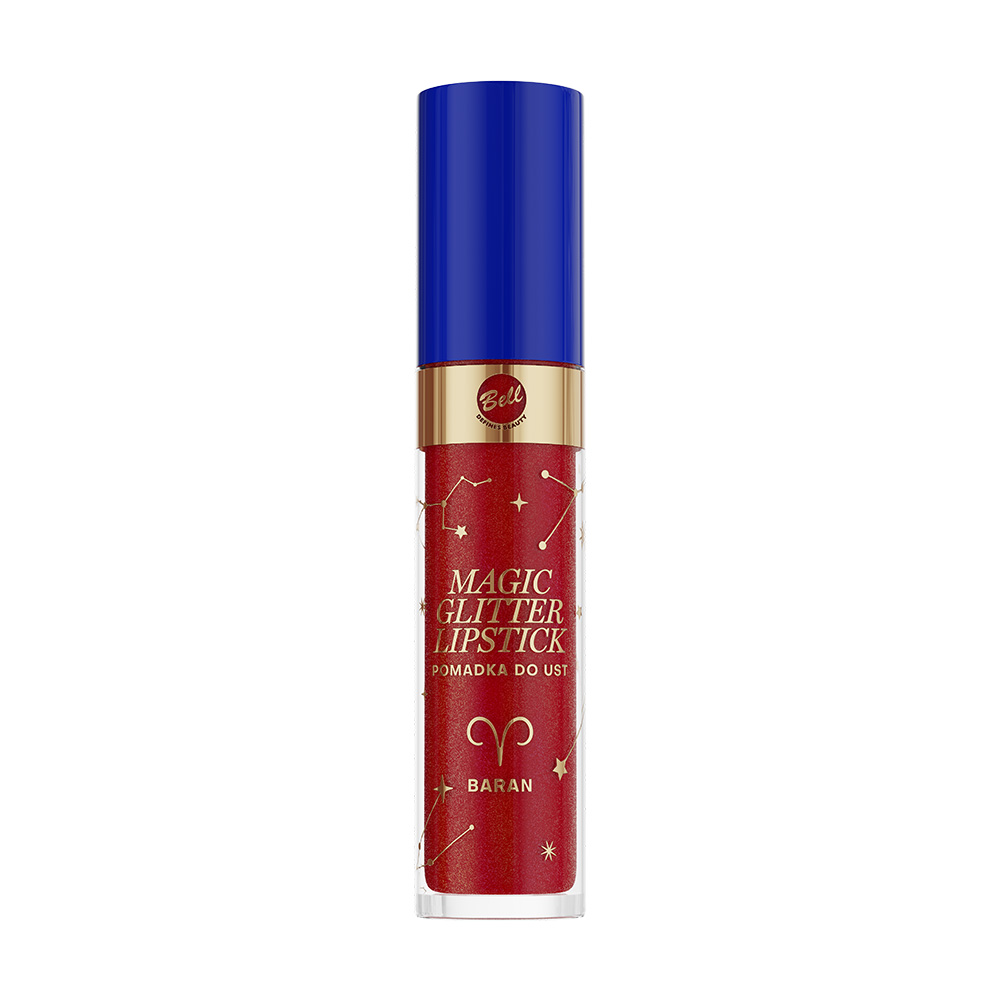 BELL DEFINES BEAUTY MAGIC GLITTER LIPSTICK 02 Kiss of Aries