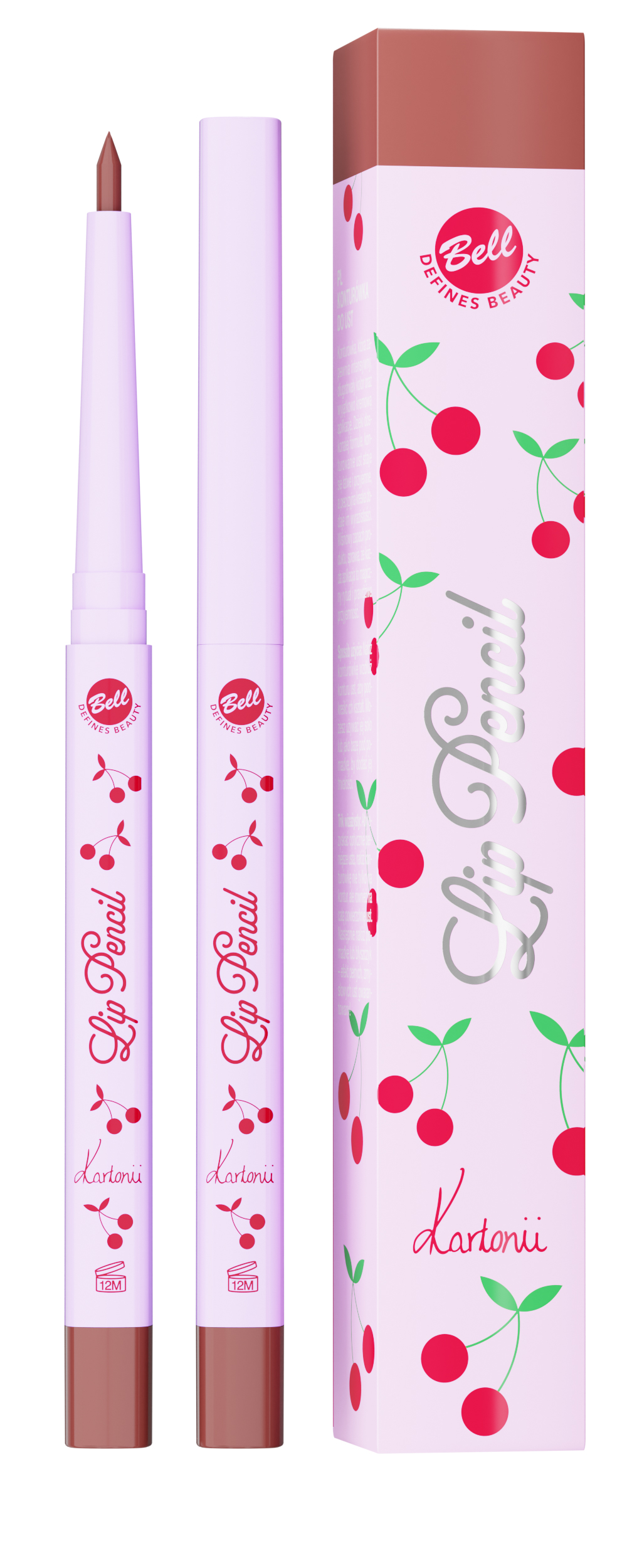 BELL DEFINES BEAUTY x KARTONII LIP PENCIL 01