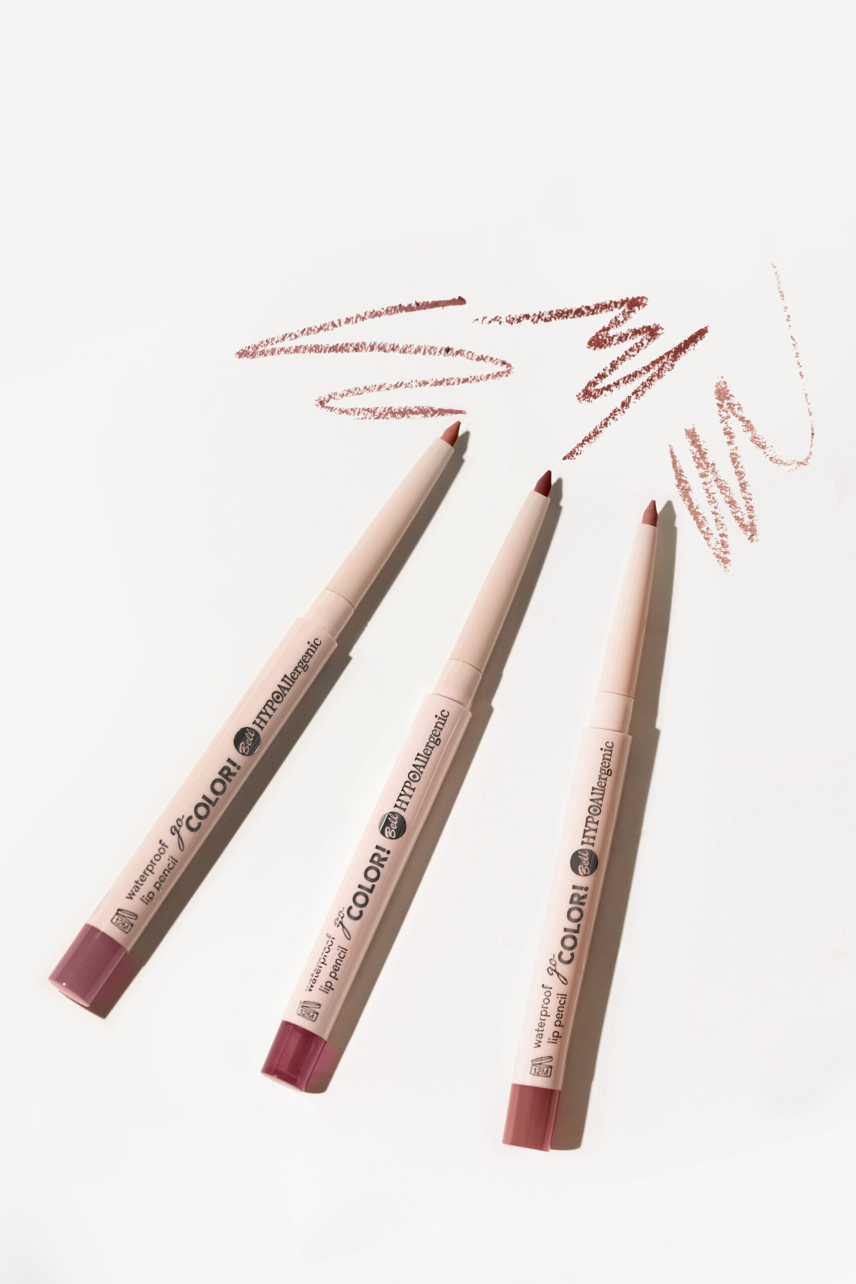 Bell HYPOAllergenic GO COLOR! Waterproof Lip Pencil 02