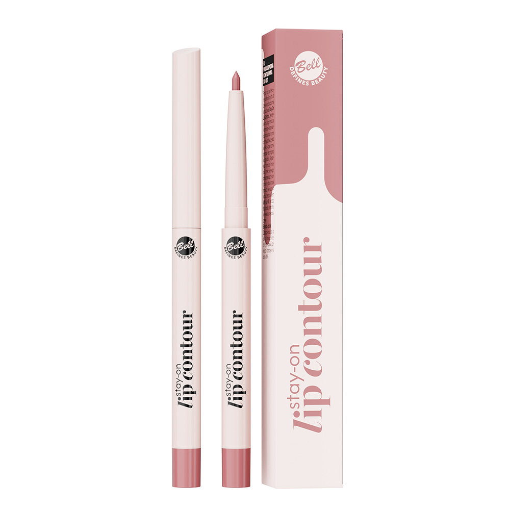 BELL DEFINES BEAUTY HOT DROP STAY-ON LIP CONTOUR 02 DUSTY PINK