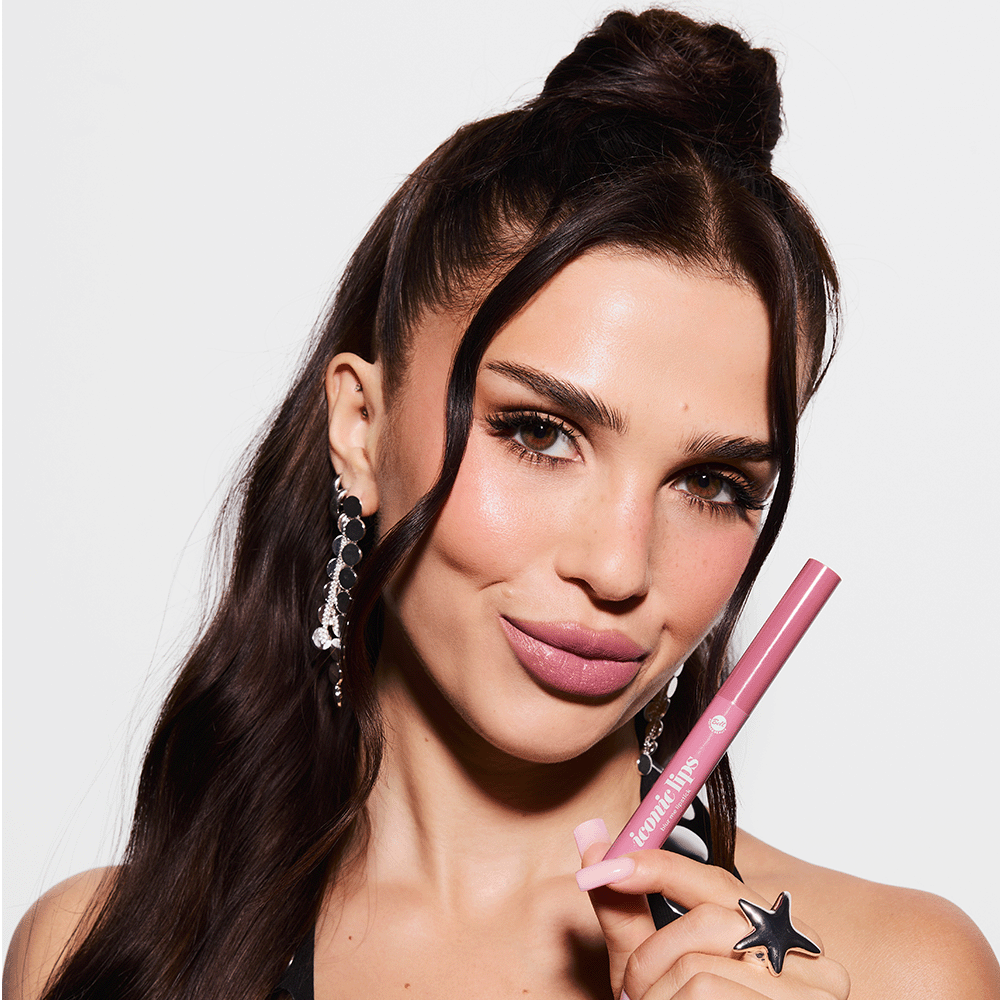 Bell Iconic Lips Blur Me Lipstik 01 Nude Rose