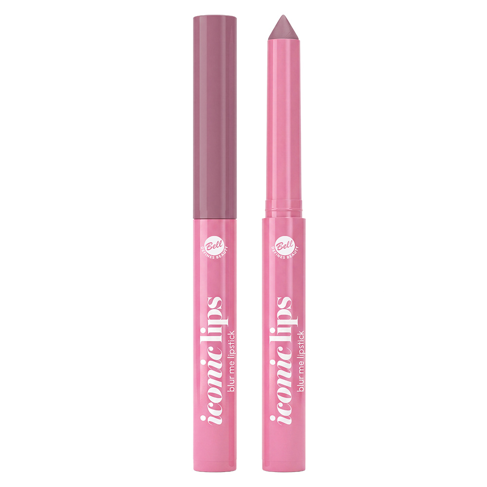 Bell Iconic Lips Blur Me Lipstik 03 Cute Berry
