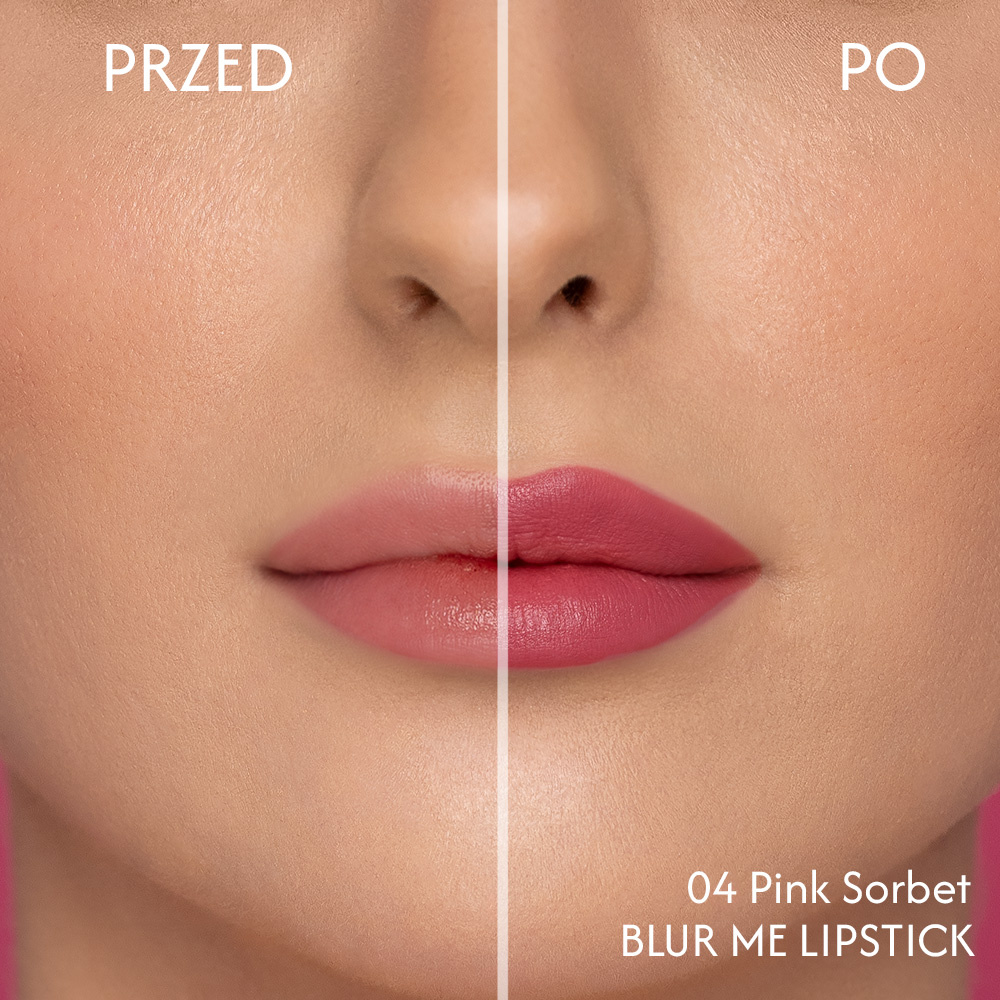 Bell Iconic Lips Blur Me Lipstik 04 Pink Sorbet